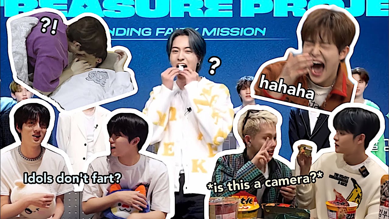 TREASURE try not to laugh challenge (part 1)