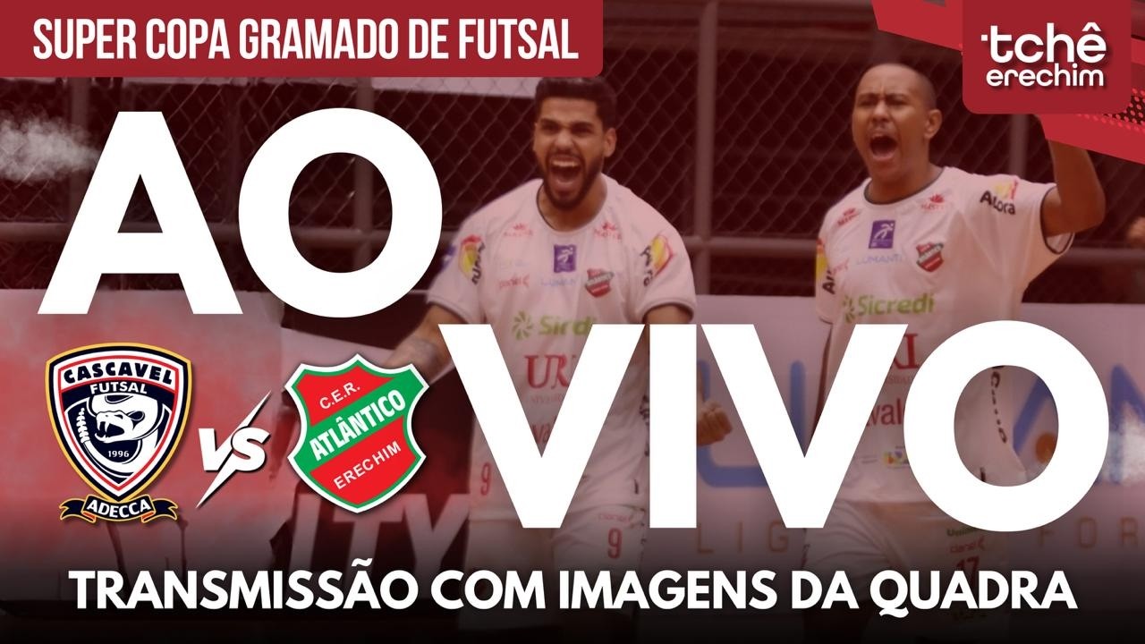 (AO VIVO COM IMAGENS) ATLÂNTICO X CASCAVEL - SUPER COPA GRAMADO - 05/03/2026