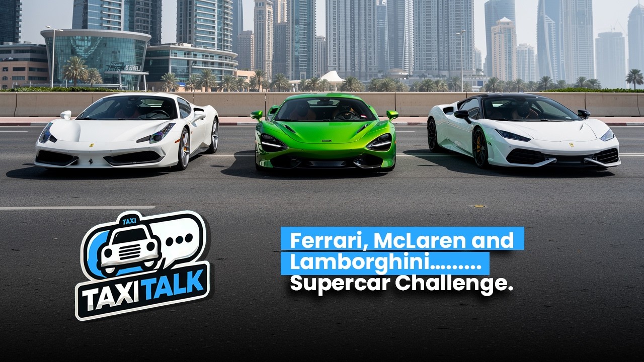 Ferrari, McLaren and Lamborghini…......Supercar Challenge.