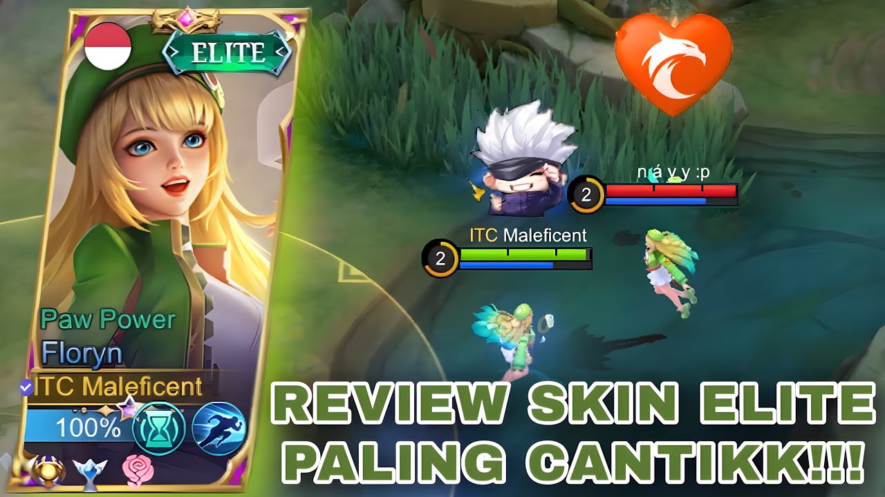 YAKIN INI SKIN ELITE?!! FLORYN PAW POWER LEBIH CANTIK DARI SKIN SANRIONYA!!