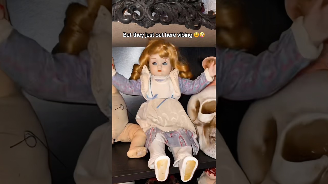 I Caught my HAUNTED DOLL doing this at NIGHT&hellip; 😳🫣 #haunteddoll #haunted