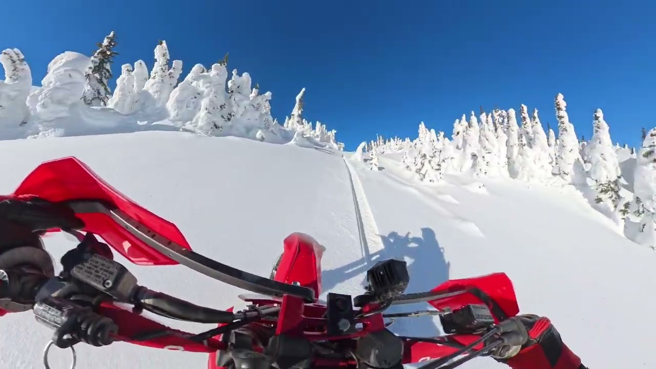 Yeti snowmx climb