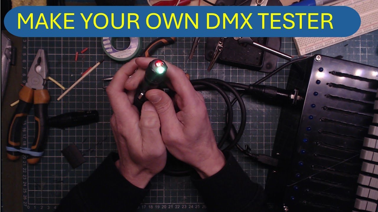 Make your own DMX tester