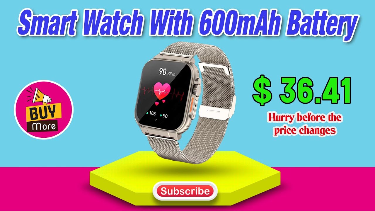 Smart Watch 600mAh