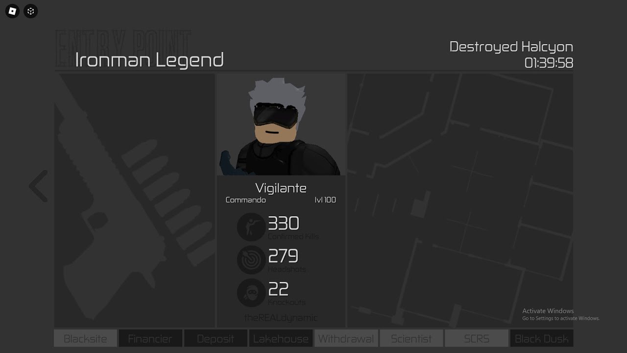 Entry Point | Ironman Legend Mixed Solo (ILMS)
