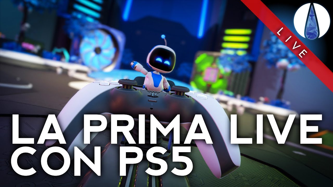 La PRIMA Live con PS5! Giochiamo ASTRO'S PLAYROOM! ▶ PS5 Gameplay ITA in LIVE