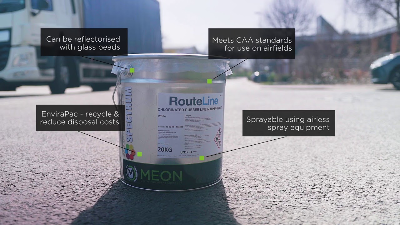 Spectrum RouteLine Chlorinated Rubber (CR) Paint 20Kg
