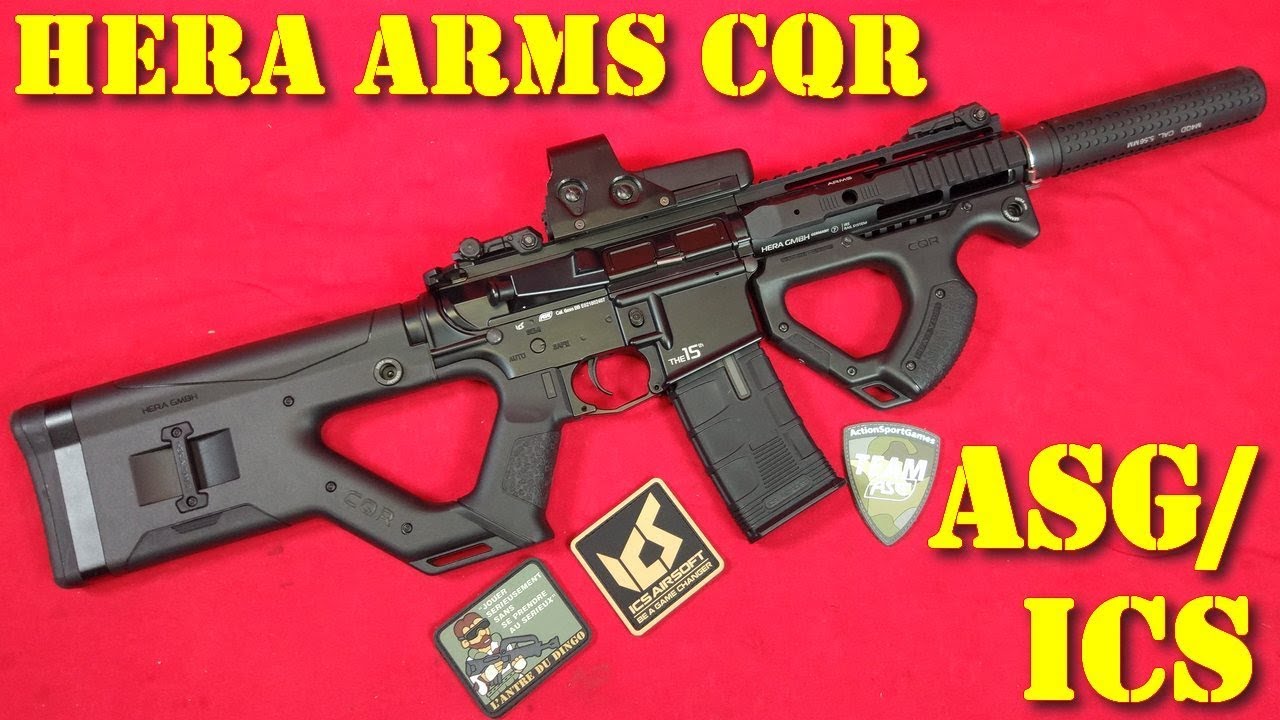 Airsoft - ASG/ICS Hera Arms CQR [ENG sub]