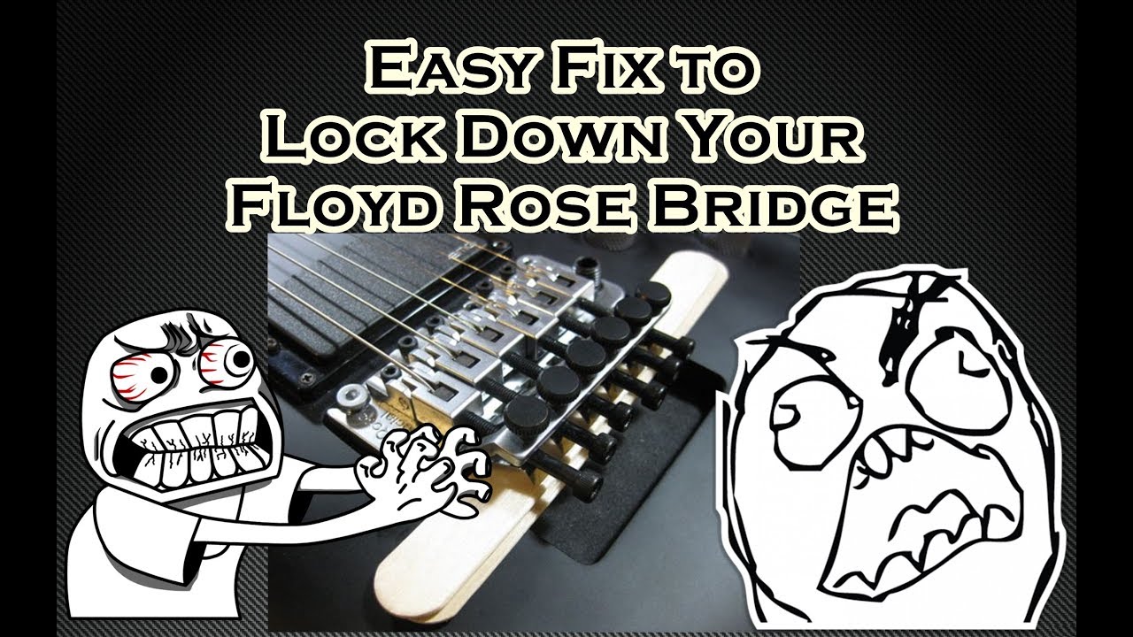 Block Your Floyd Rose Bridge | The Easiest Solution | TUGGtv