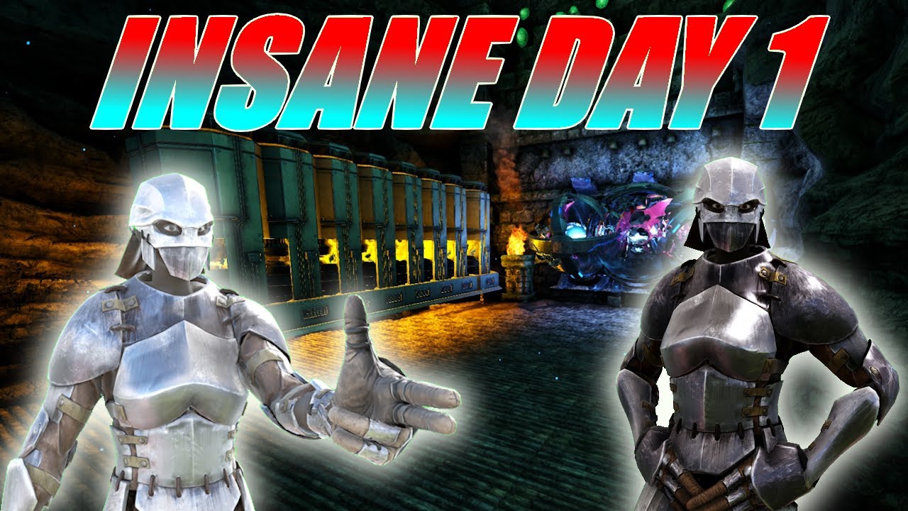 How A 45000 Tribe Starts Fresh Going for The Cave of the Season - Ark PVP