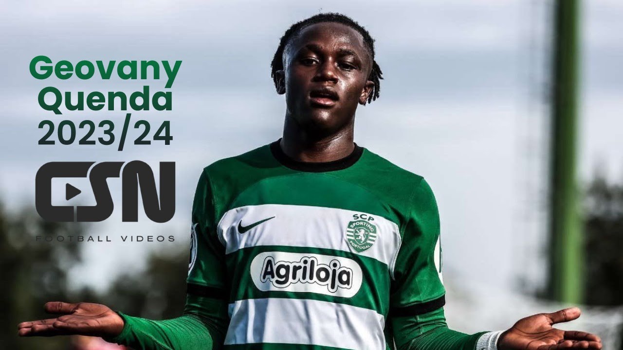 Geovany Quenda (Sporting CP)  - Goals, Skills & Assists 2023/24 | HD