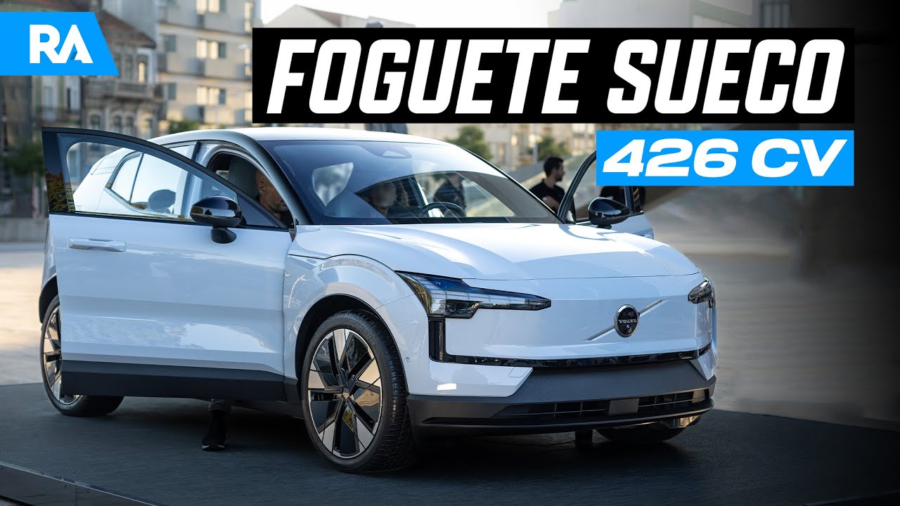 PRIMEIRO EX30 em Portugal. O Volvo mais RÁPIDO e mais pequeno