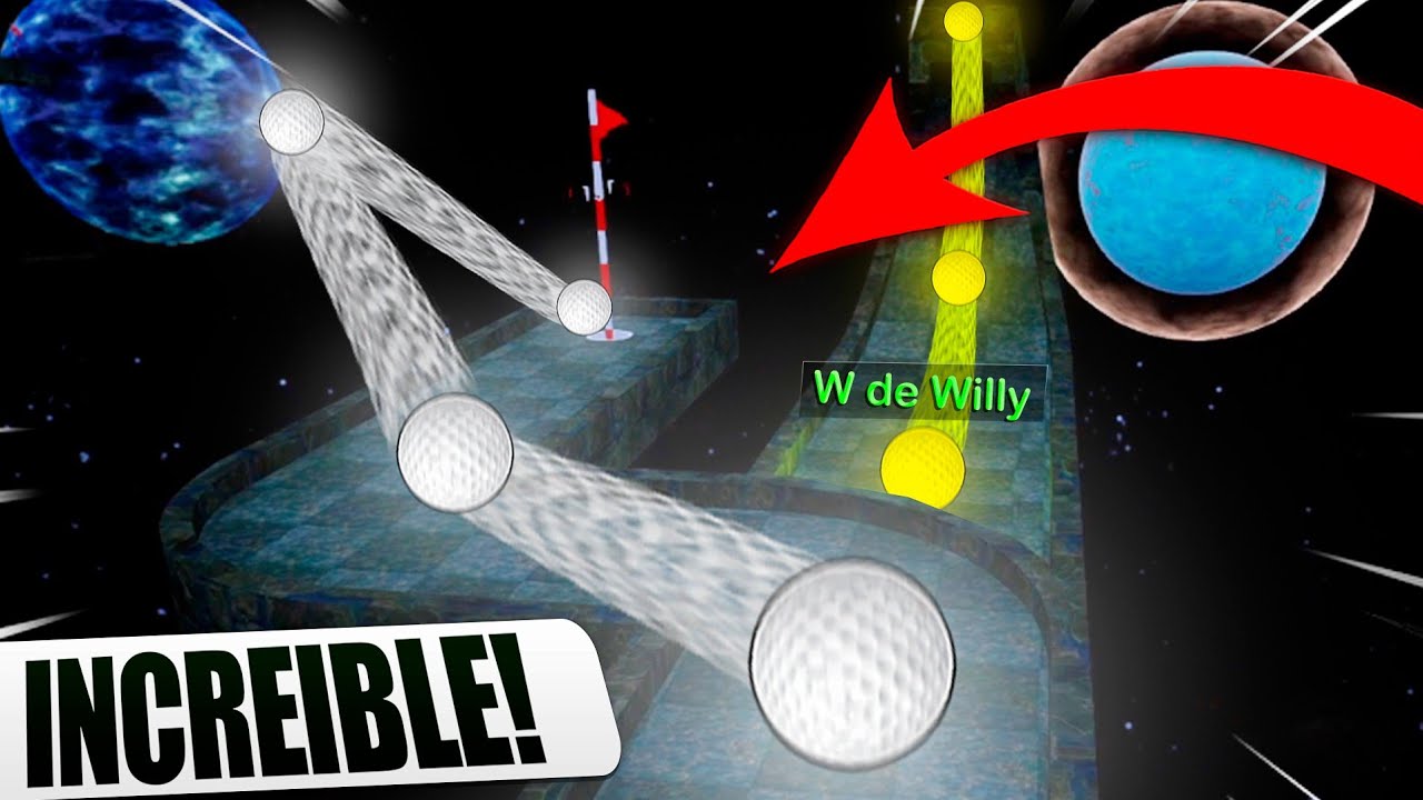 GOLF IT CON LLOROS ESPACIALES!