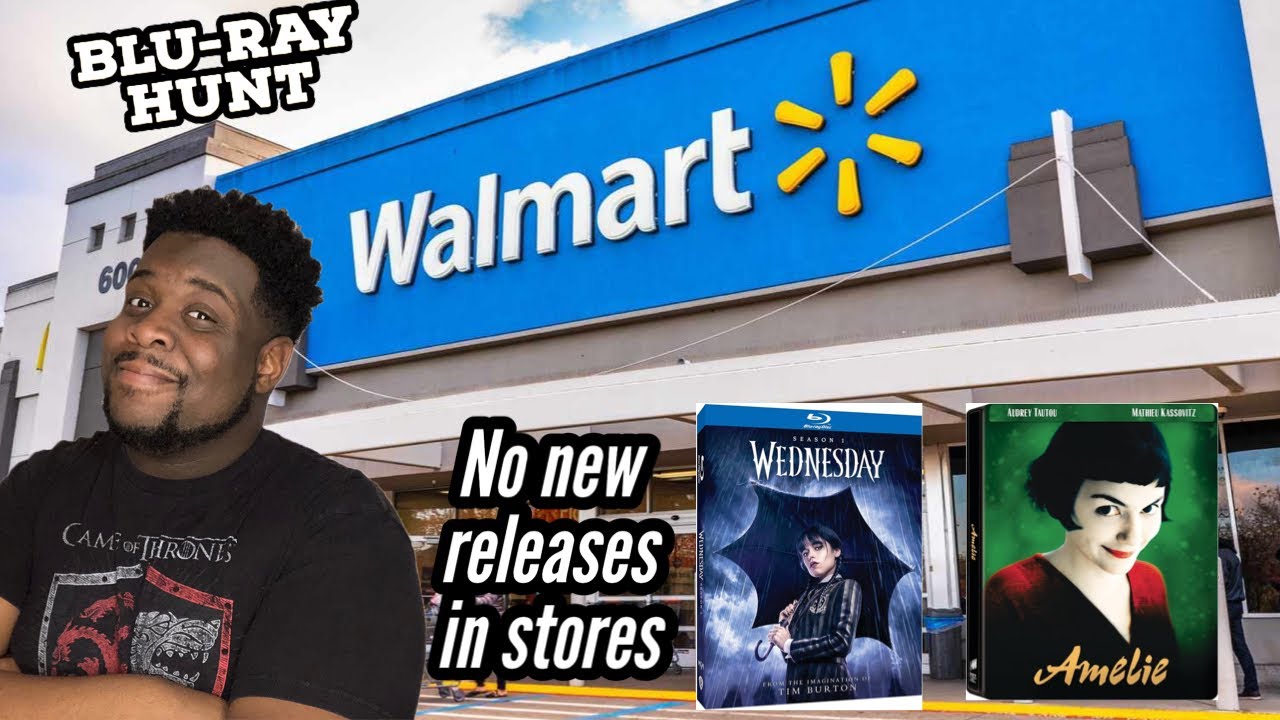 BLU-RAY hunt!!! I FOUND THE WONKA STEELBOOK! No new releases in stores! - AJREACTS2