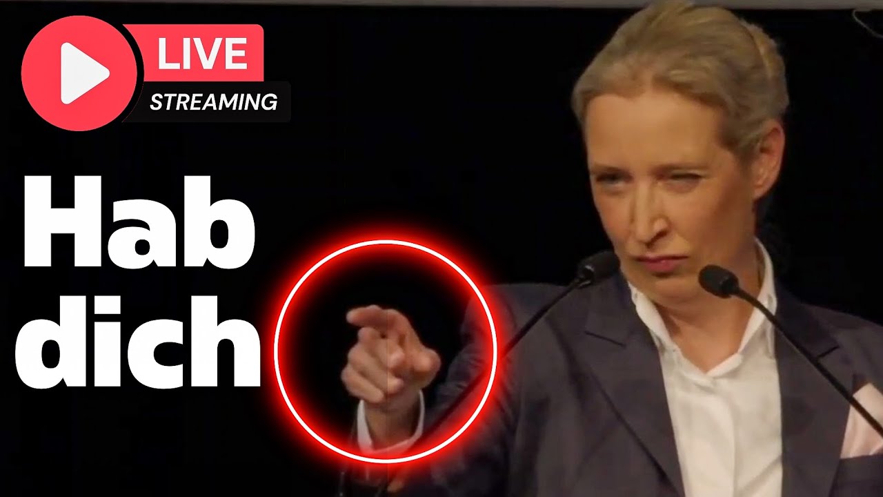 Vor 6 Stunden: Alice Weidel macht eine Ansage für Sonntag!