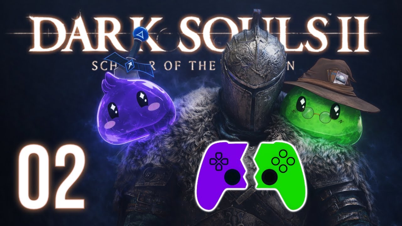 🔴 Dark Souls 2 en pareja con MITAD del control cada uno | Challenge