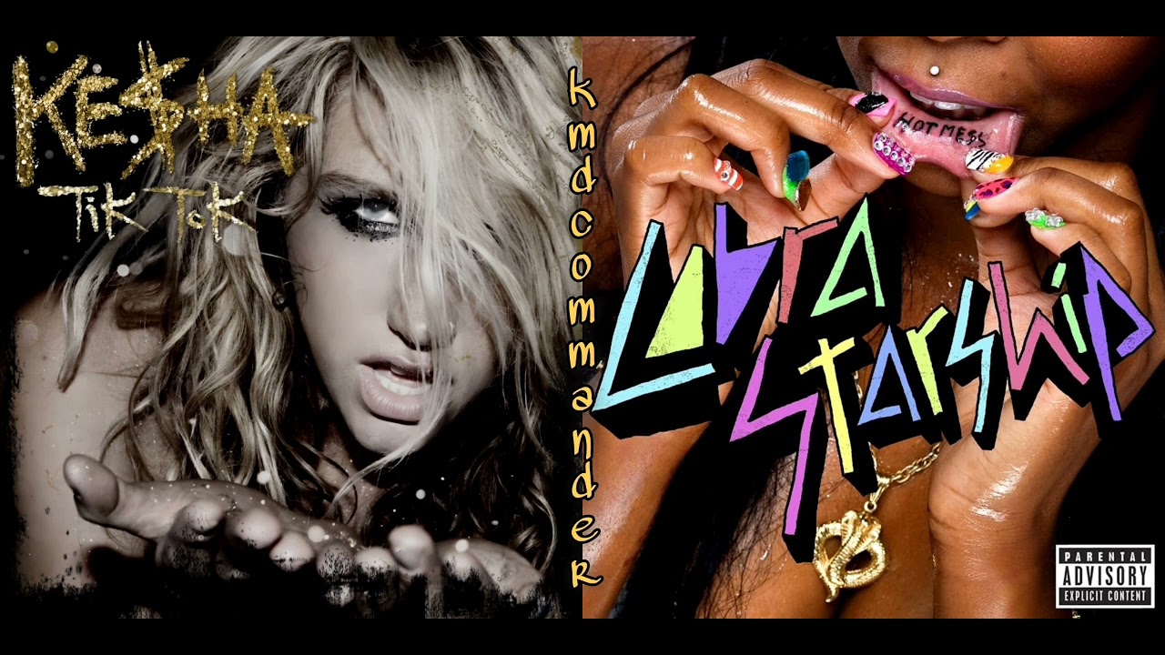 Kesha and Cobra Starship | Tik Tok/Living In The Sky With Diamonds [mashup]