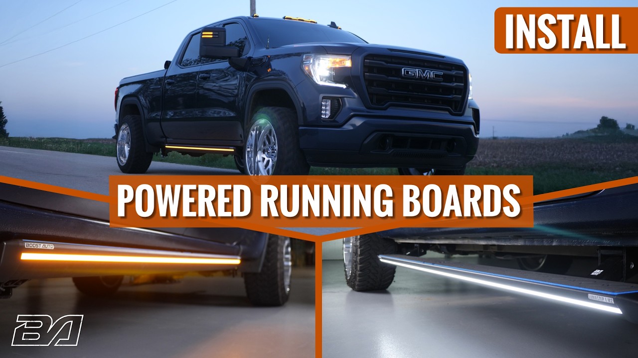 Lumastep M2 Powered Light Up Running Board Install Guide | 2019-2025 Chevy Silverado/GMC Sierra 1500