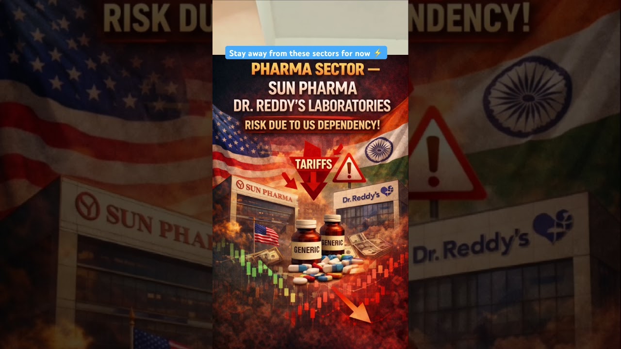 US Tariff Warning 🚨 These Indian Stocks & Sectors Can Take a Hit! 