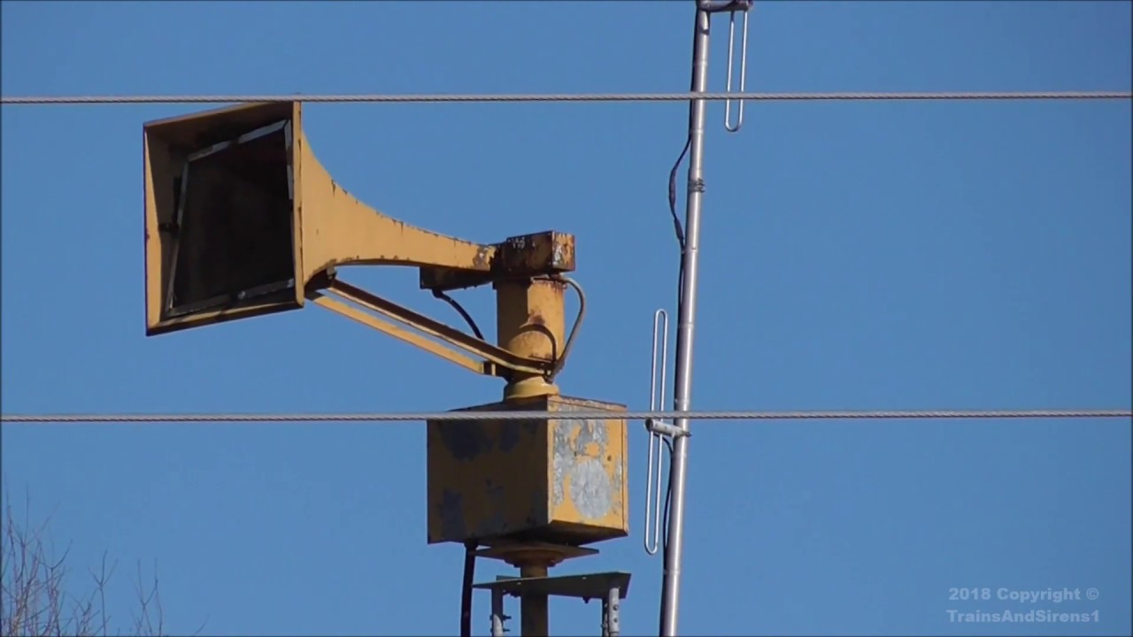 Thunderbolt 1003 Siren Test - Hi-Lo (One Solenoid Box Not Working) - Silverstreet, SC
