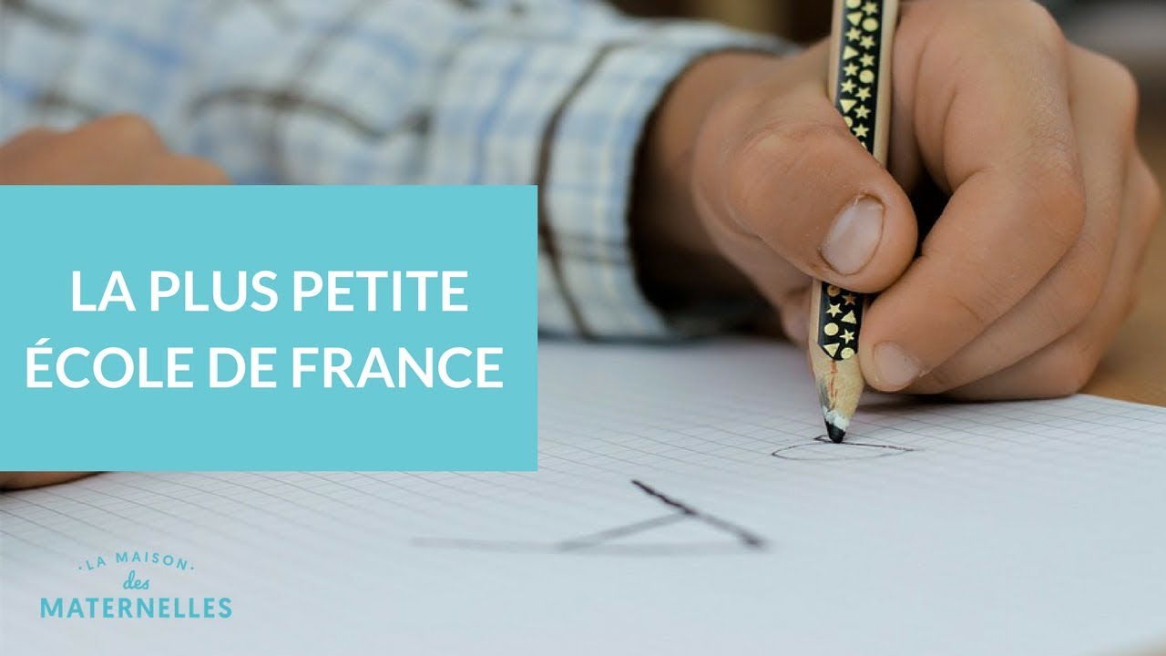 La plus petite école de France - La Maison des maternelles #LMDM