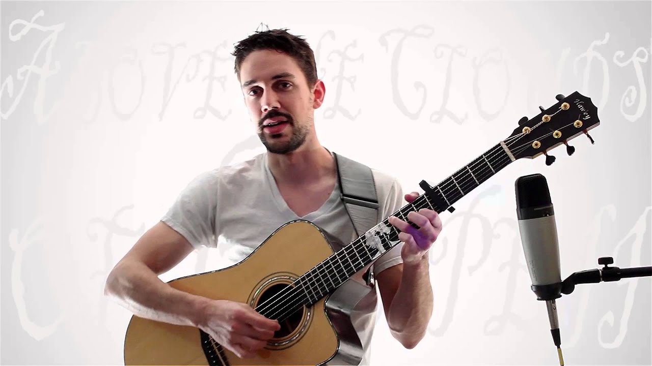 Let's Learn: Above the Clouds of Pompeii - Bear's Den (finger picking) (guitar lesson)