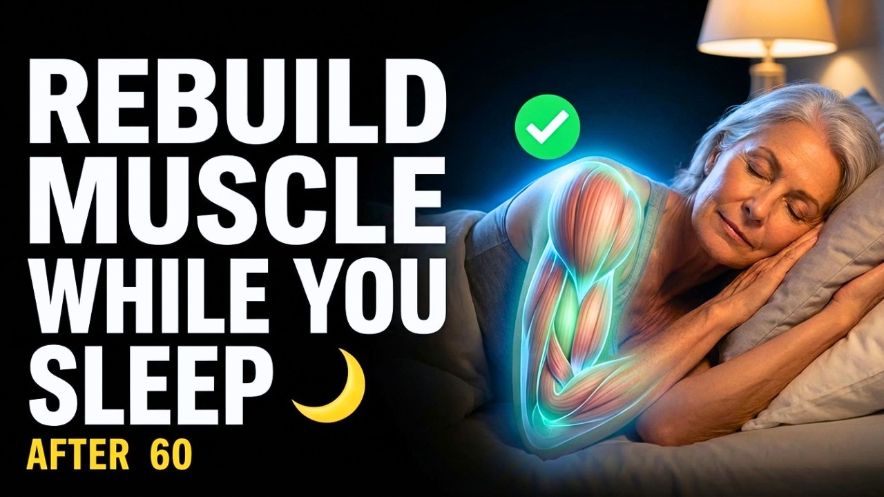 How to Signal Your Body to Repair Muscles While You Sleep After 60 | Healthy Aging Tips
