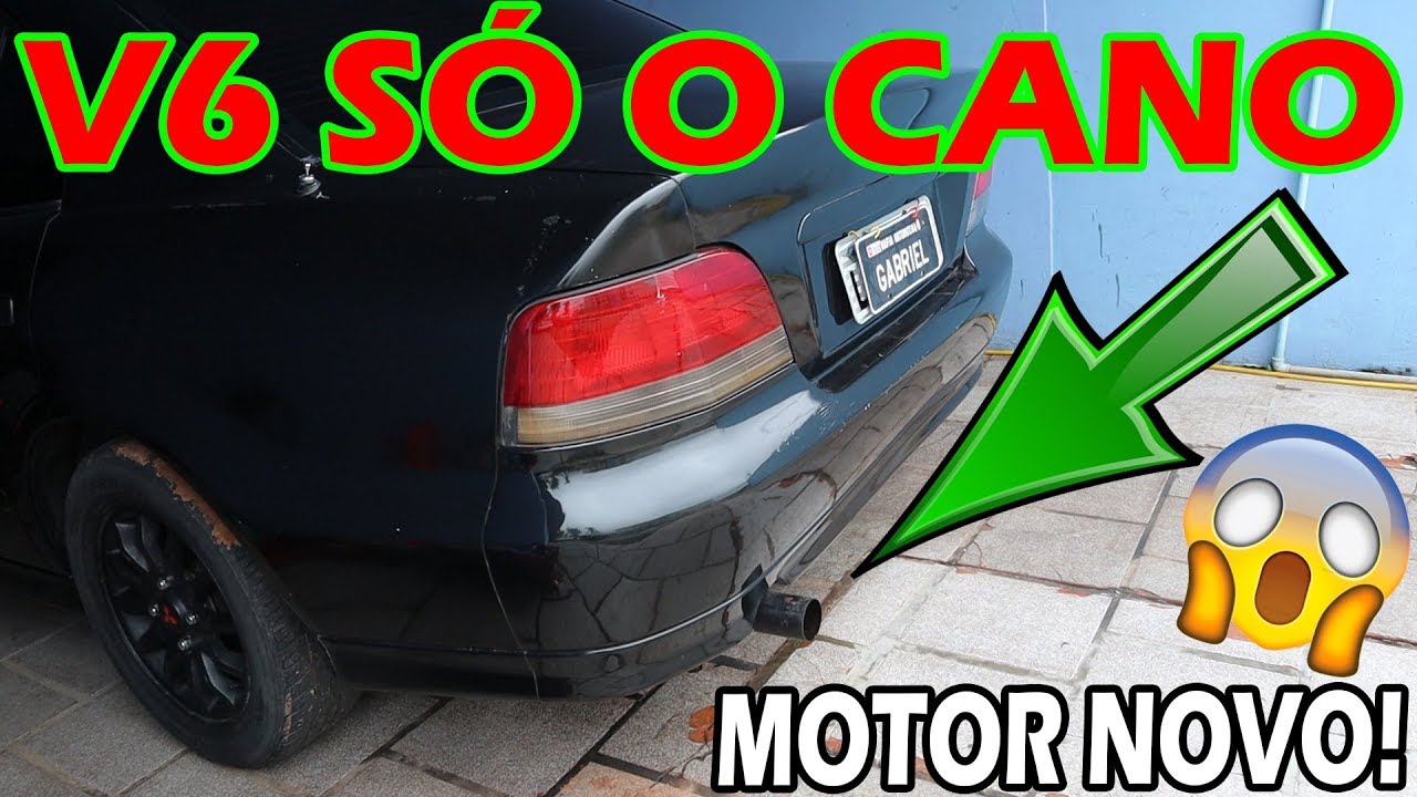 RONCO A-B-S-U-R-D-O E MOTOR NOVO GALANT V6!