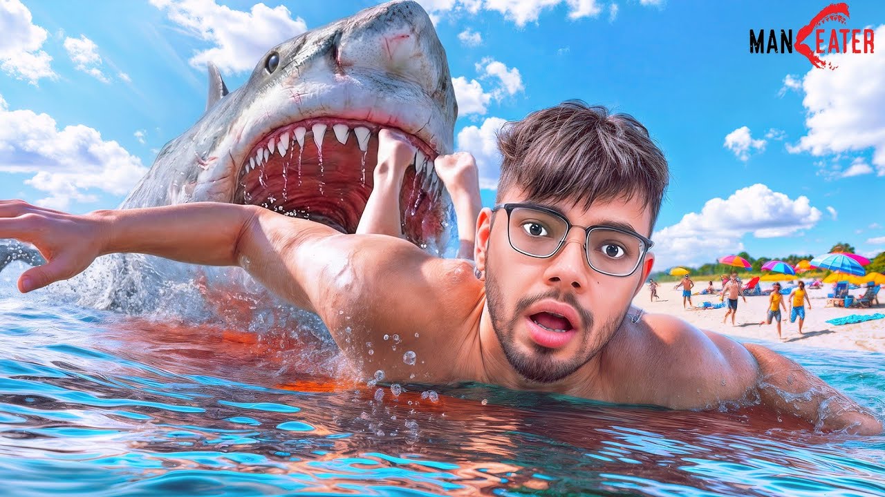 I Became A Shark To Eat Humans - Maneater - Part 1