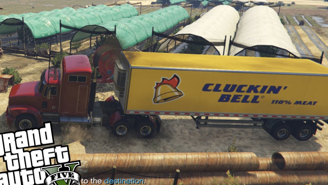 GTA 5 PC - Trucking Missions MOD