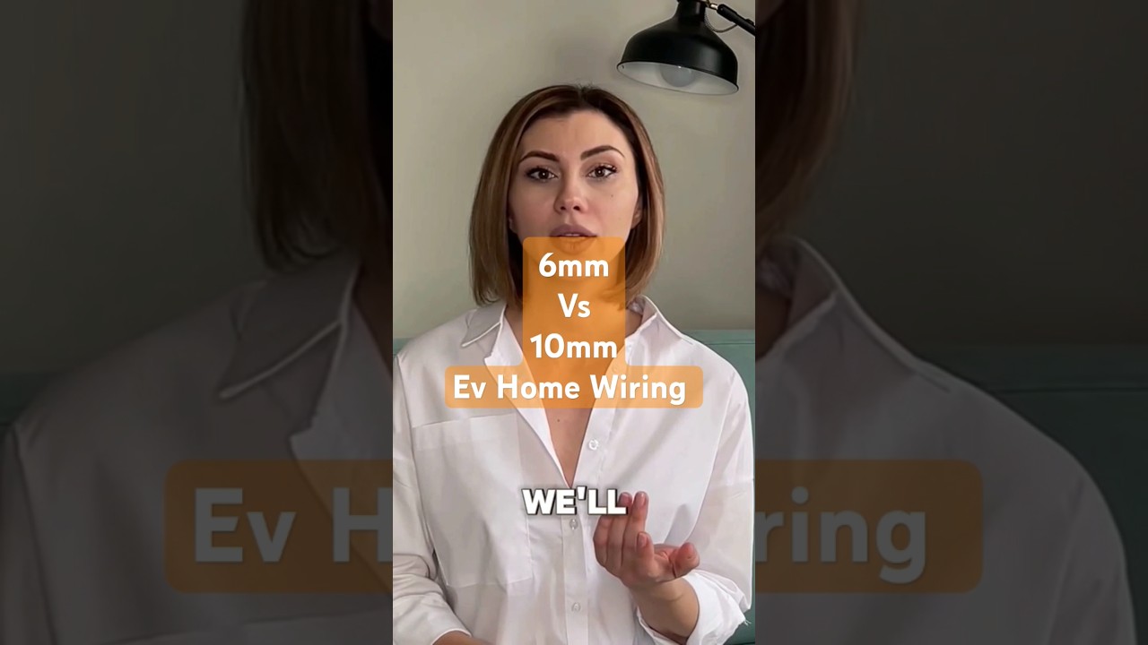 6mm vs 10mm Home EV Charger Installation Wiring