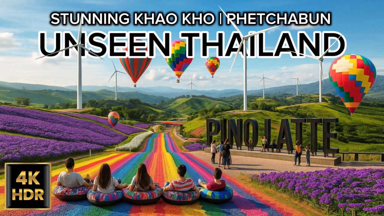 4K HDR | Unseen Thailand 🇹🇭 Hidden Gems of Khao Kho - Phetchabun ✨