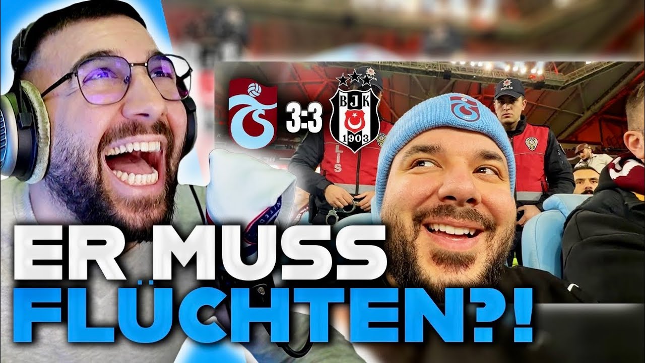 CAN IST EINFACH LEBENSMÜDE 😱🤣 MertAbi reagiert auf Can Broke Trabzon vs. Besiktas Stadionvlog 🔥 