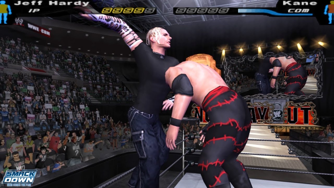 Jeff Hardy vs Kane | Ladder Match | WWE Smackdown Here Comes The Pain