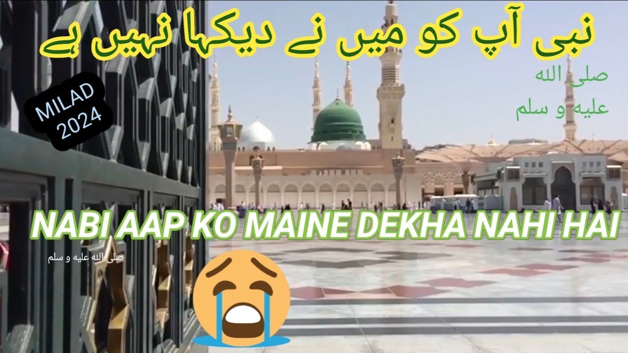 NABI AAP KO MAINE DEKHA NAHI HAI ( BY HAFIZA AFREEN NOORA)