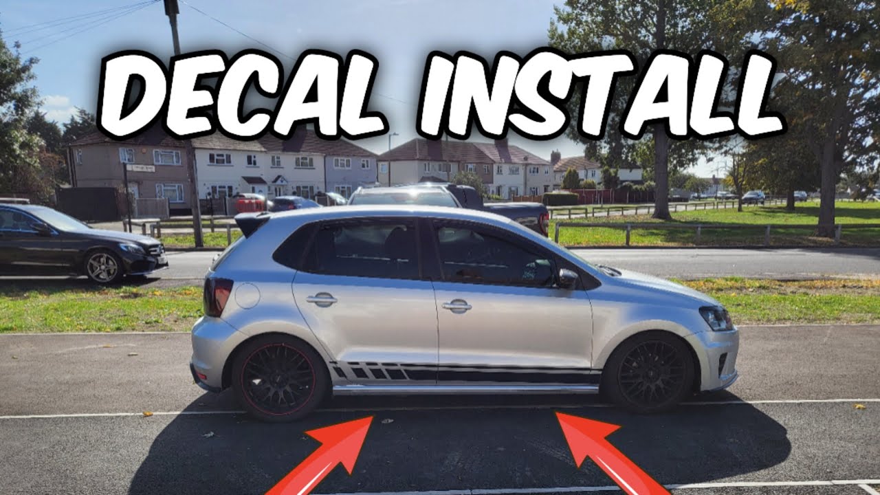 How to apply decals to your car