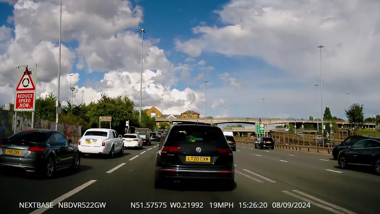 Driving in London: A Nightmare or a Dream? Ep5  (Wembley to Euston Train Station, London )