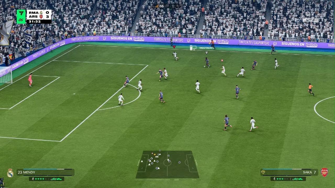 EA SPORTS FC26 PS5 RMA VS ARS 6:5