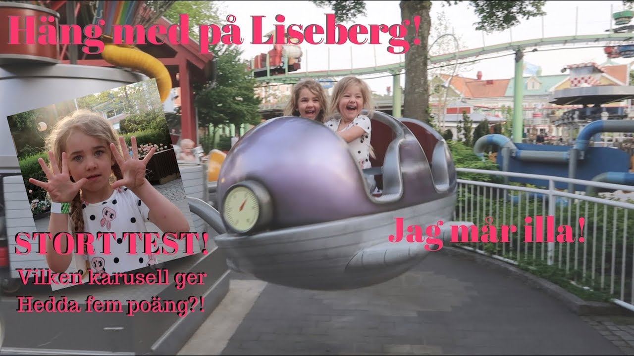 Stort test av alla karuseller i Kaninlandet på Liseberg!