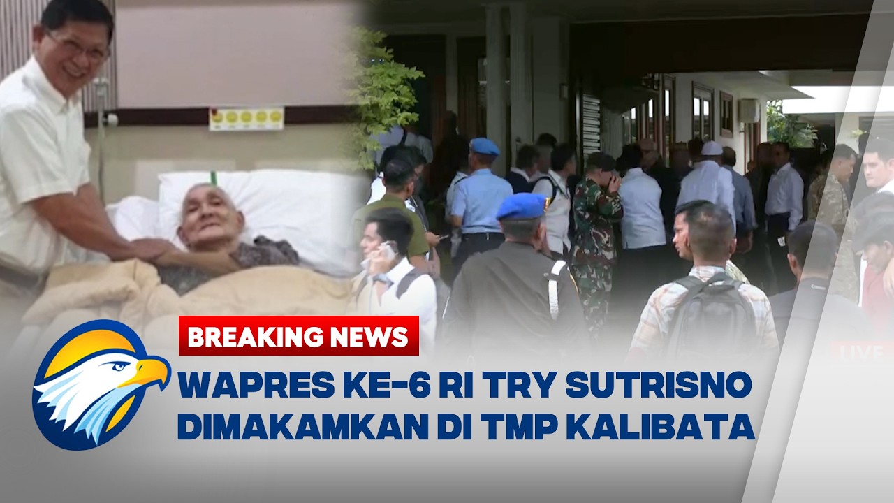 BREAKING NEWS - Jenazah Try Sutrisno akan Dimakamkan di TMP Kalibata