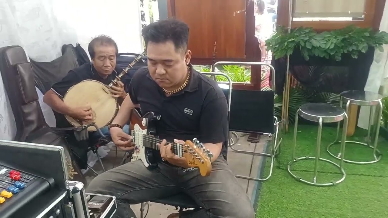 Hòa tấu Phụng Hoàng  vọng cổ đám ở phu loi thu dau một BD 