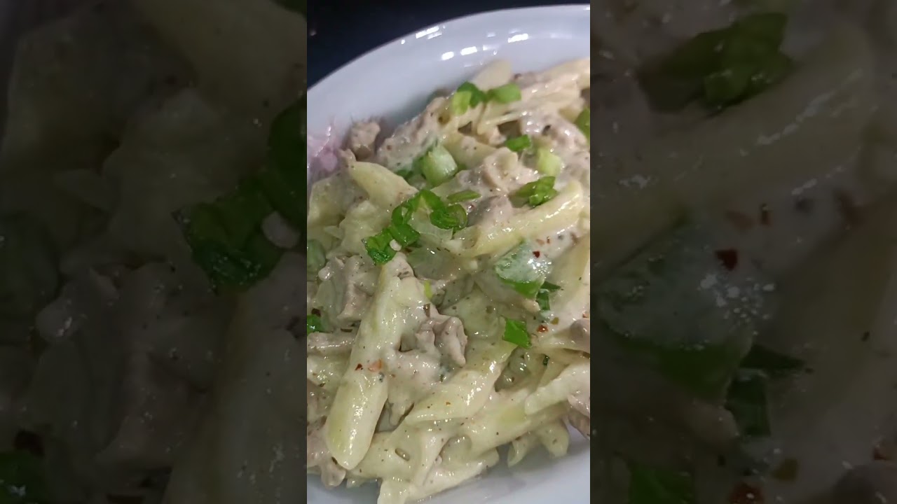 White Sauce Pasta Recipe by HOMIES COOKING | Easy Pasta Recipe #shorts #trending #viralvideo
