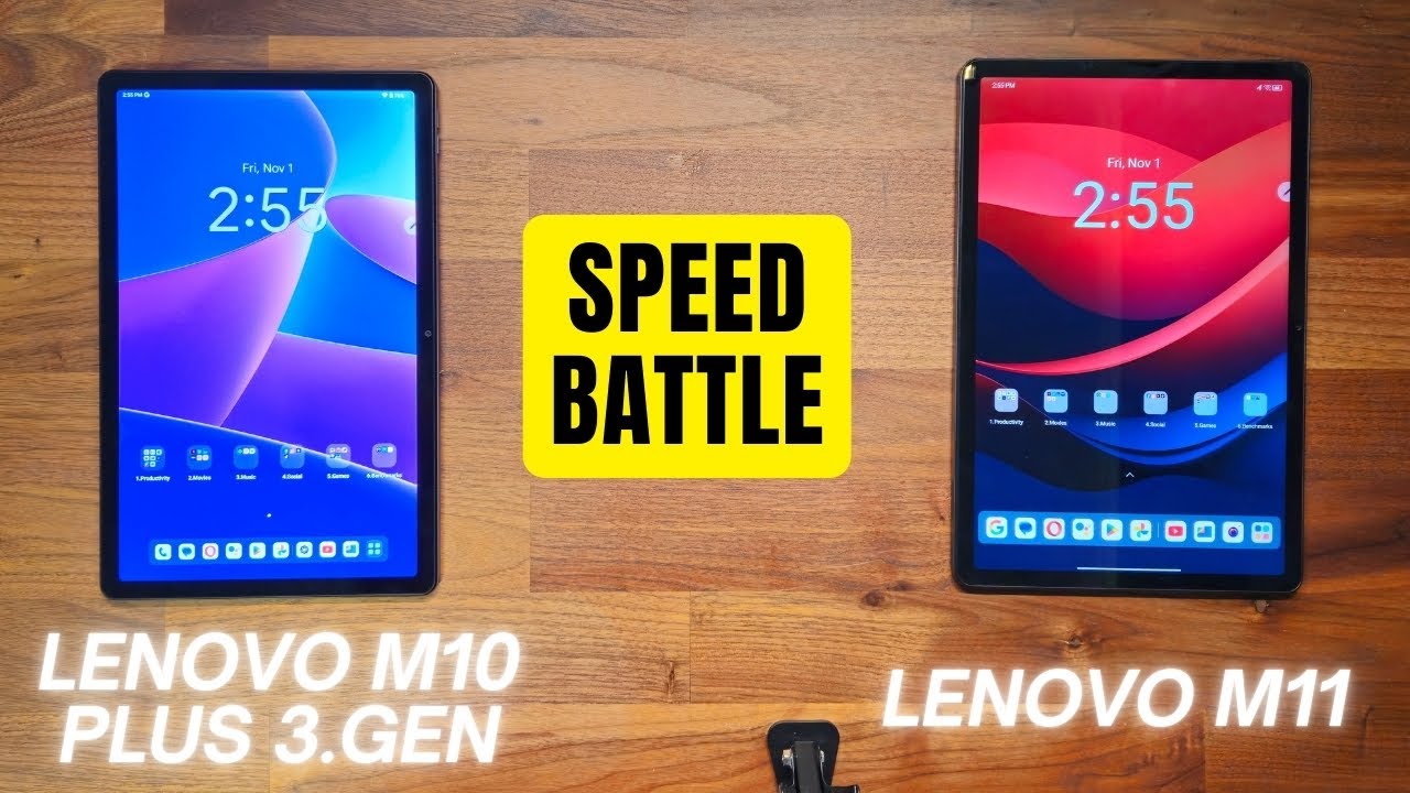 Lenovo Tab M10 Plus (3rd Gen) vs Lenovo Tab M11 | Speed Test