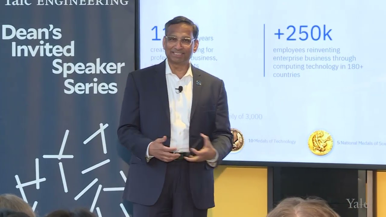 Yale Engineering Dean’s Invited Speaker Series featuring Mukesh Khare, GM and VP, IBM