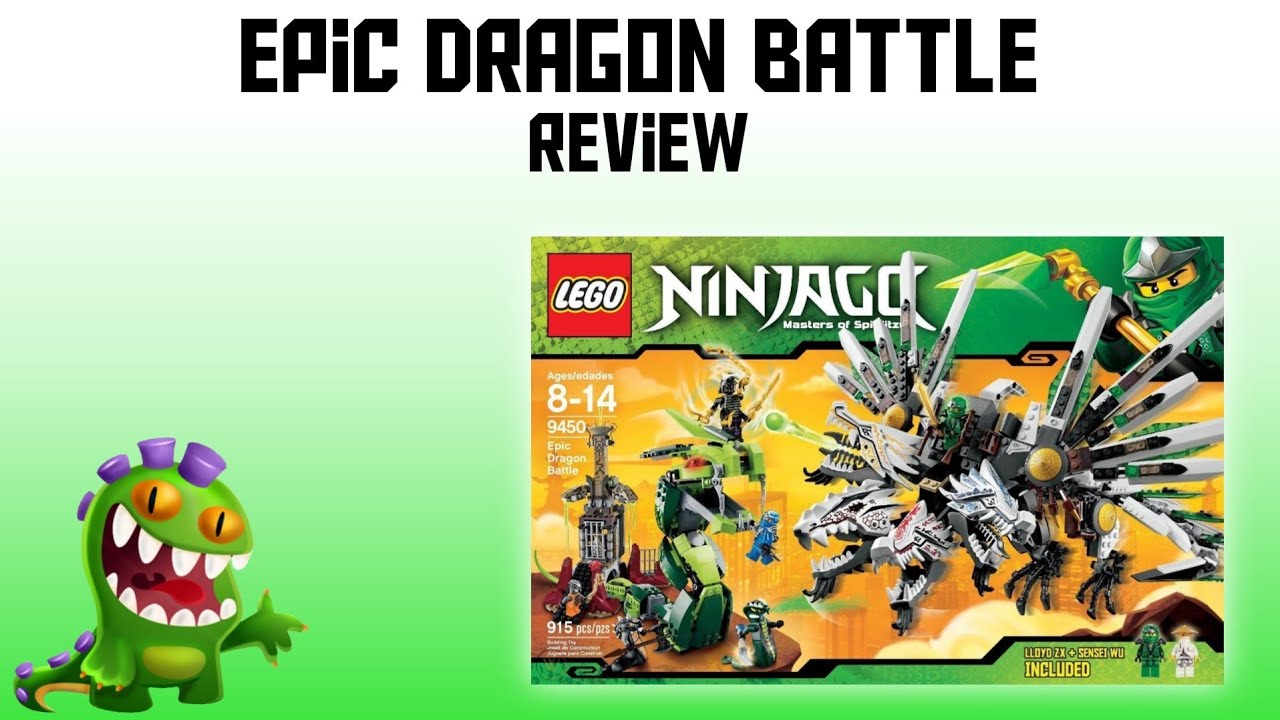 LEGO Ninjago Epic Dragon Battle Review, Set 9450