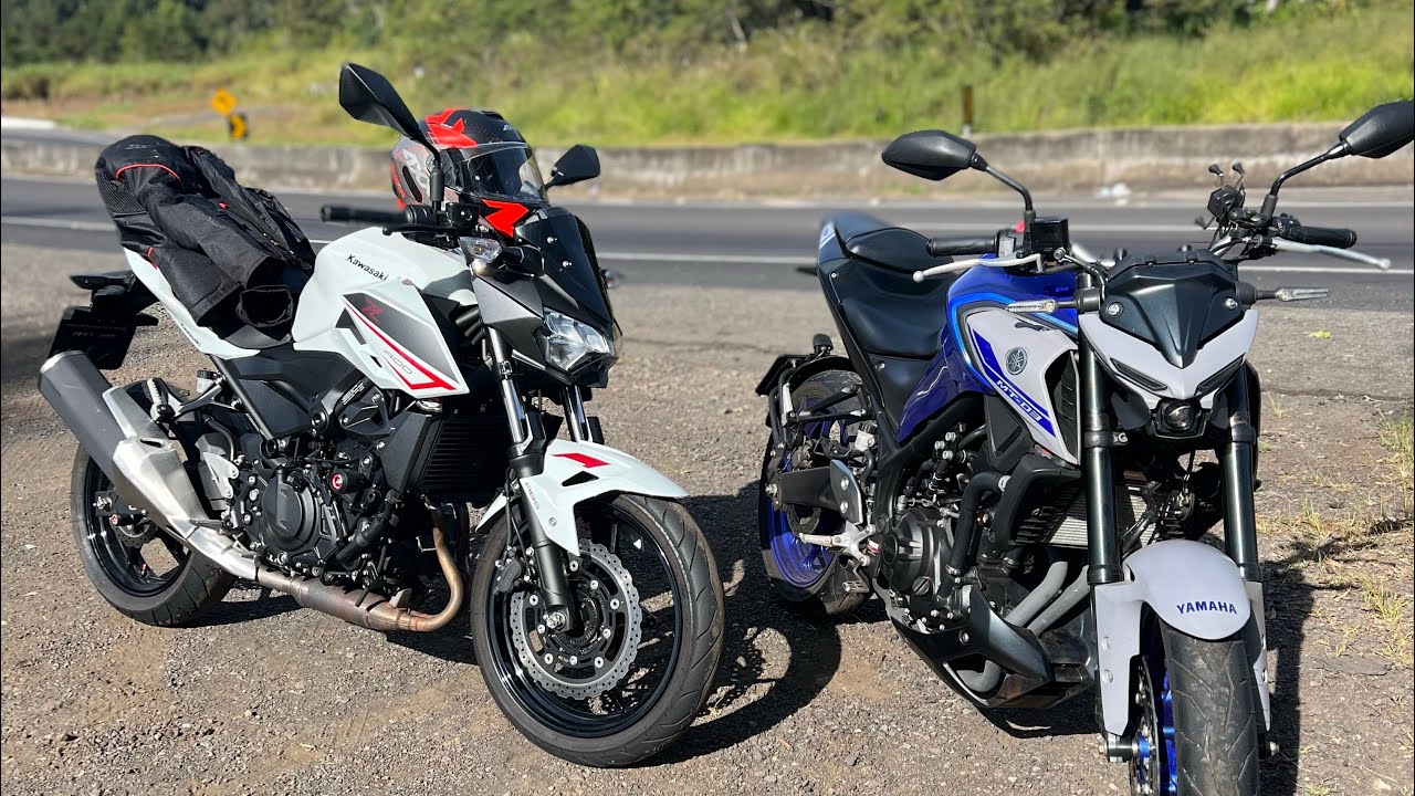 Mt 03 vs Z400