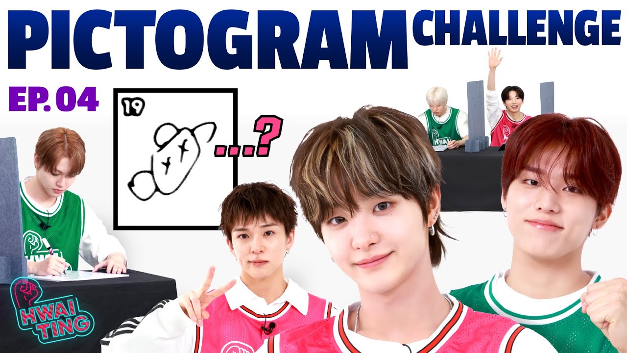 Can TREASURE Beat the Clock?! Pictogram Drawing Challenge | HWAITING S5 EP4
