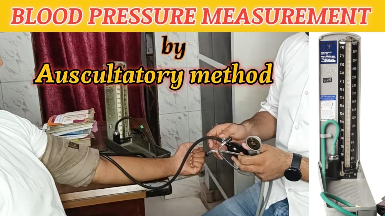 Blood Pressure Measurement l How to Check Blood Pressure Manually using Sphygmomanometer