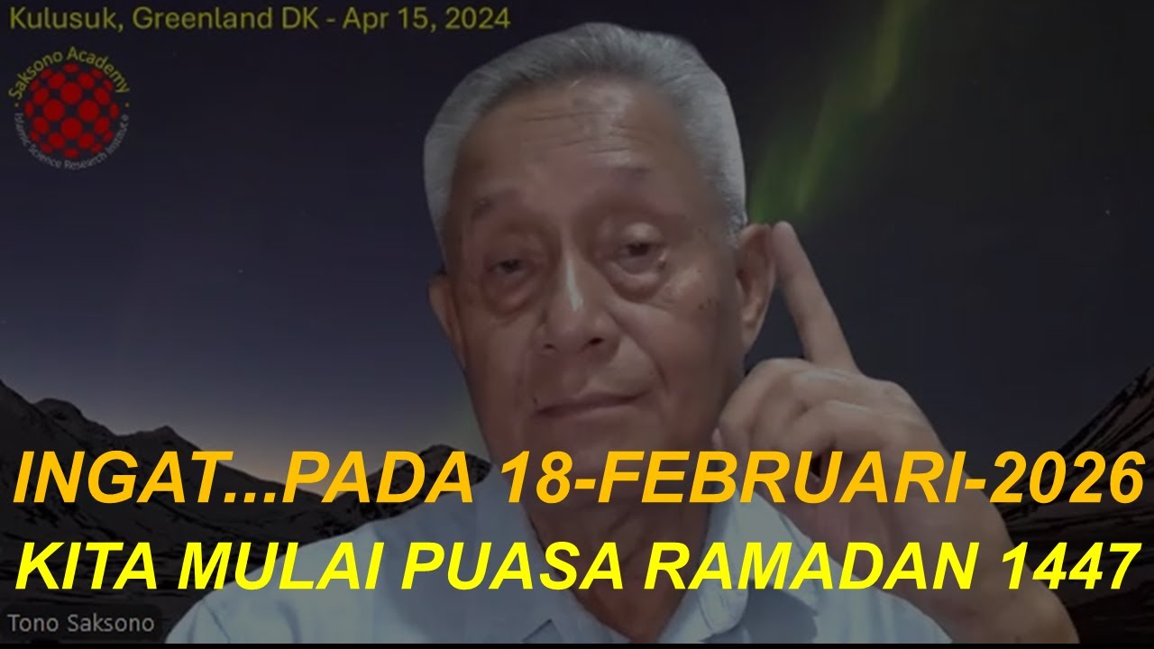 V#191 - INGAT . . . PADA 18-FEBRUARI-2026, KITA MULAI PUASA RAMADAN 1447