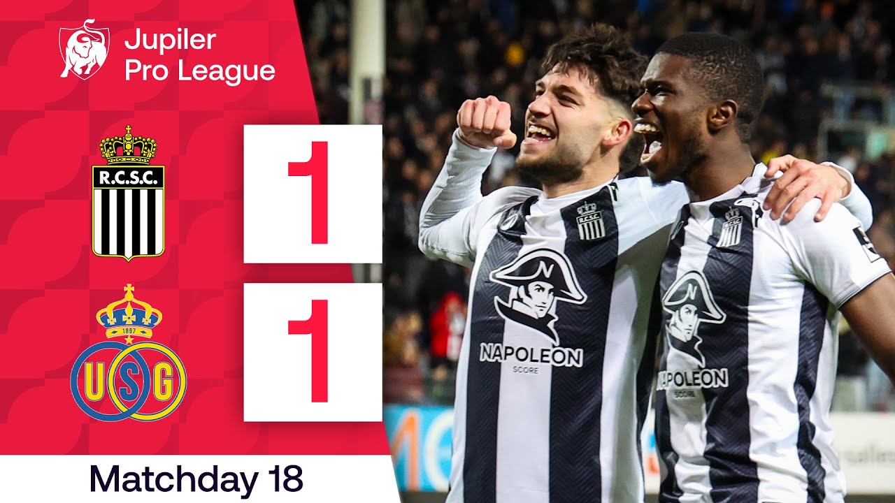 R&eacute;sum&eacute; | Sporting Charleroi - Union SG
